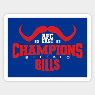 Buffalo 2023 AFC East Champions Magnet